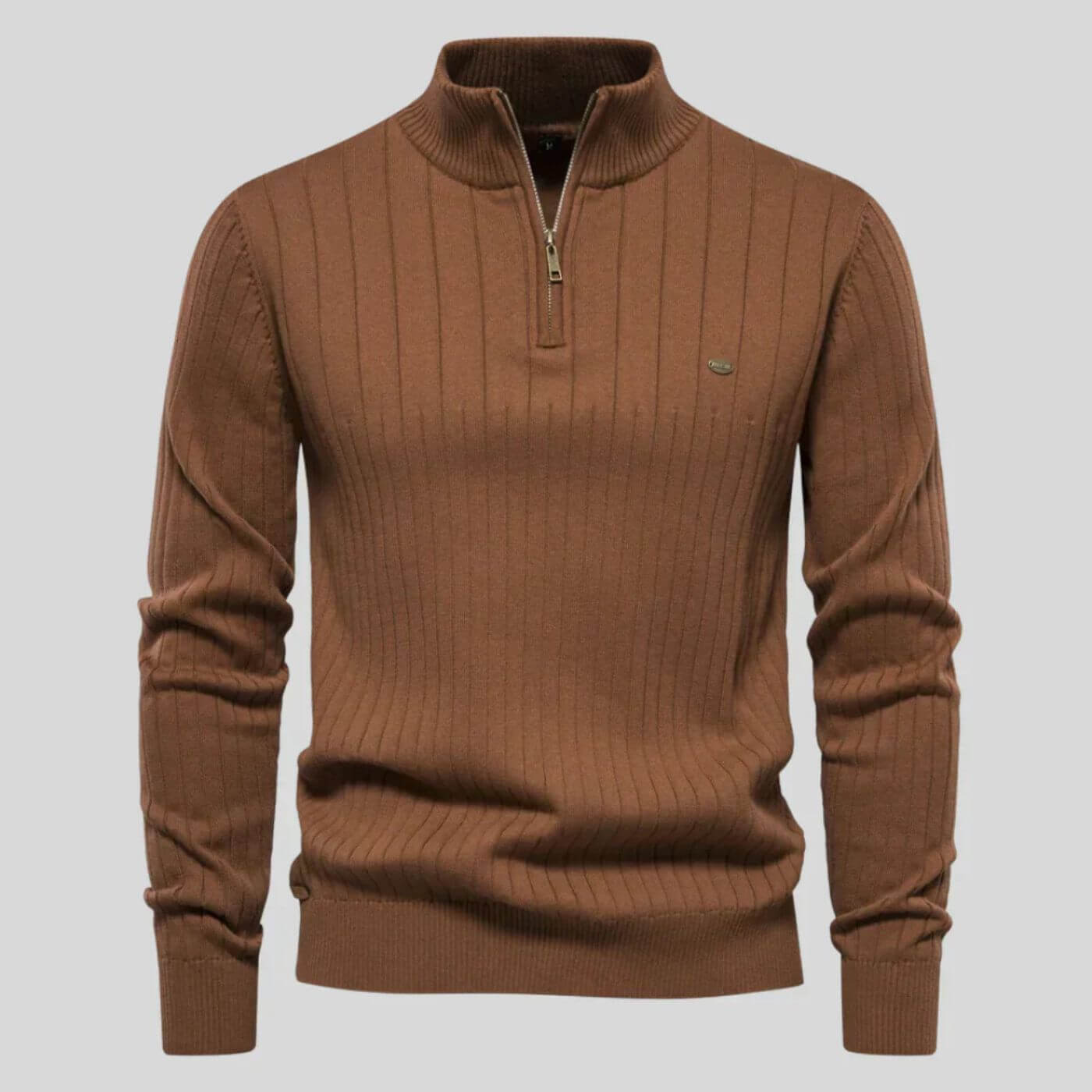 Jakob - Bequemer Halbzip-Pullover